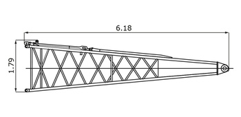 Корневая секция стрелы