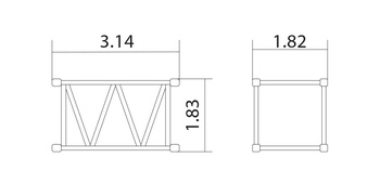 Промежуточная секция 3 м