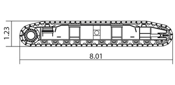 Гусеницы (в сборе)