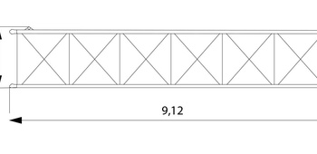 Промежуточная секция 9 м