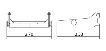 Основание центрального противовеса