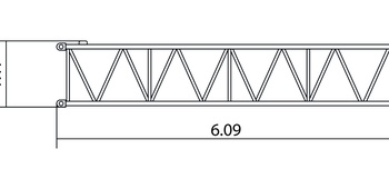 Промежуточная секция стационарного гуська 6 м