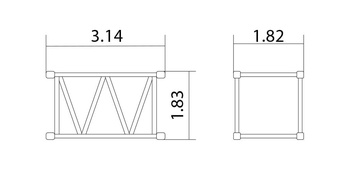 Промежуточная секция 3 м