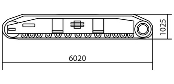 Гусеницы (в сборе)