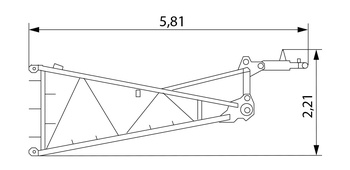Корневая секция маневрового гуська