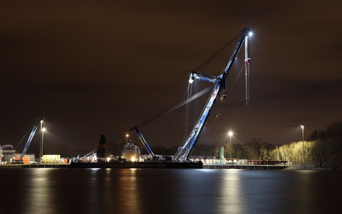 Работа на гусеничном кране в ночное время: риски, техника и безопасность