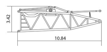 Корневая секция стрелы