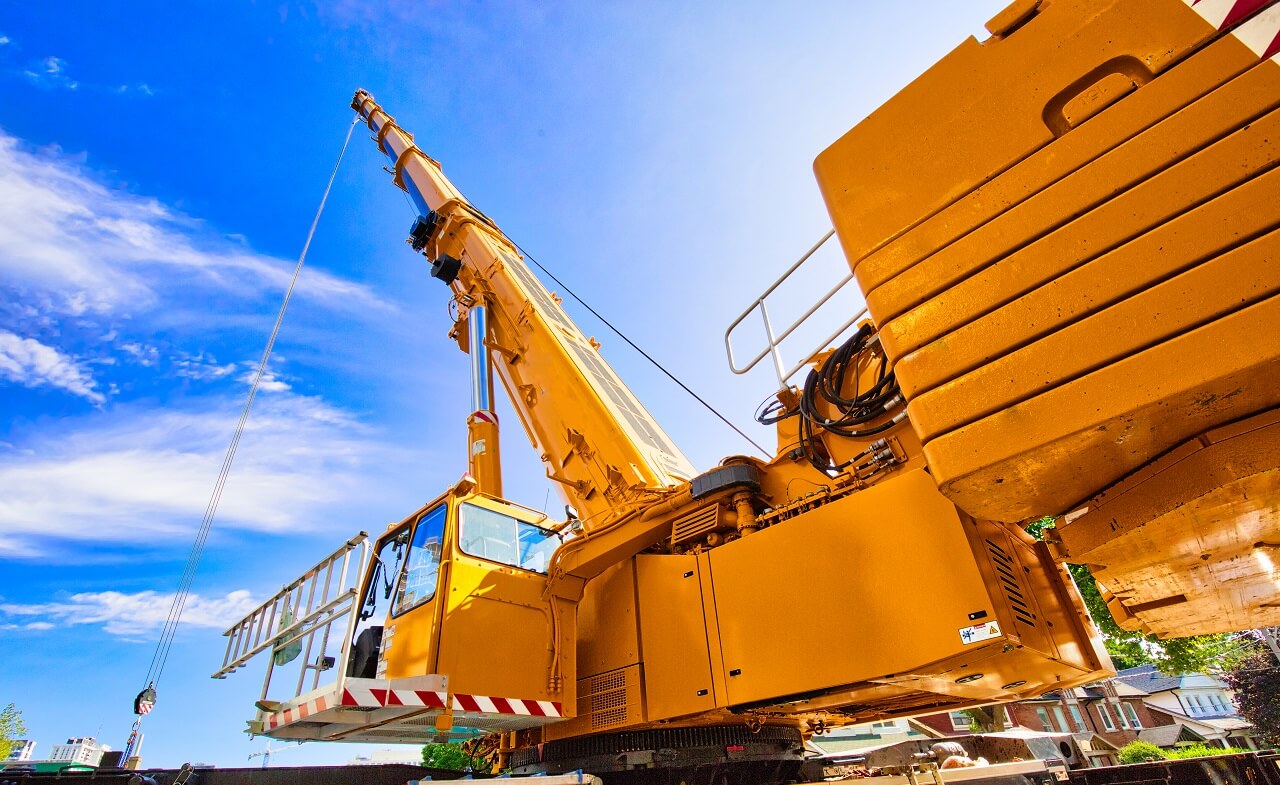 Шеф-монтаж гусеничного крана